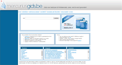 Desktop Screenshot of mercuriusgids.be